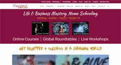 Desktop Screenshot of equipped4success.com